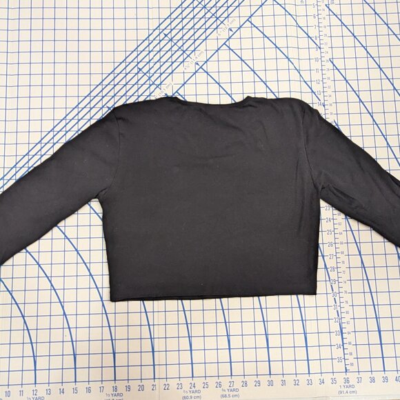 Urban Outfitters Graphic Truth Hurts Lion Long Sleeve Crop Top -XL- - Picture 5 of 6